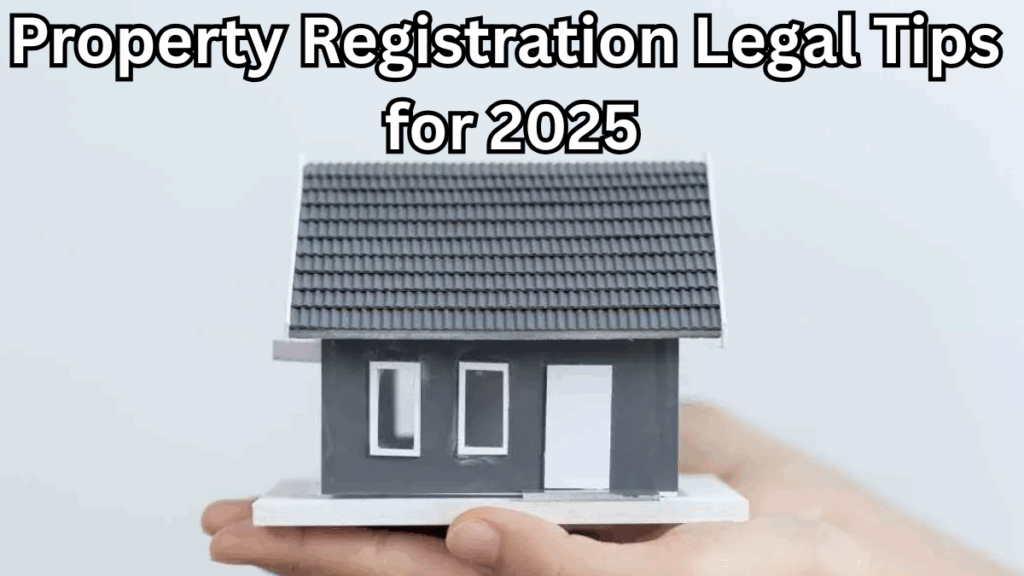 Property Registration Legal Tips for 2025 – A Complete Guide