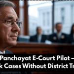 2025 Panchayat E-Court Pilot – File & Track Cases Without District Travel
