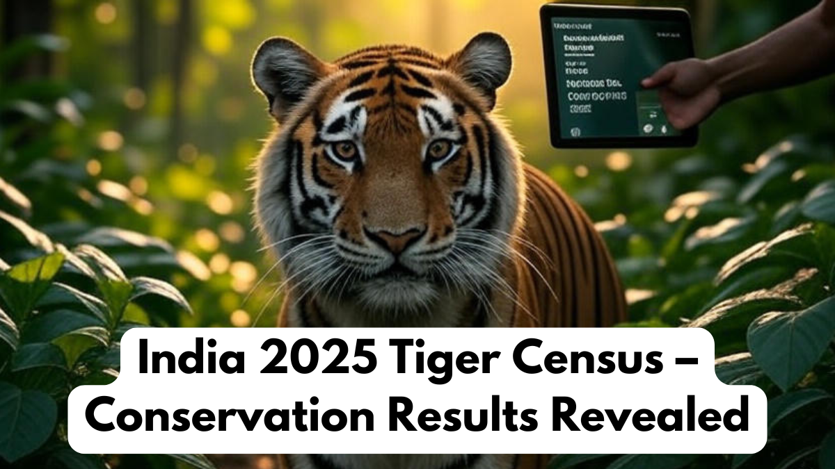 India 2025 Tiger Census – Conservation Results Revealed