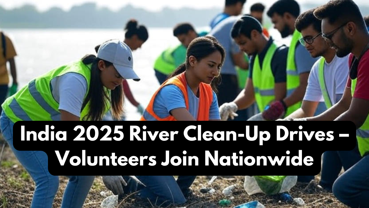 India 2025 River Clean-Up Drives – Volunteers Join Nationwide