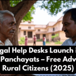 Govt Legal Help Desks Launch in 1,000 Gram Panchayats – Free Advice for Rural Citizens (2025)