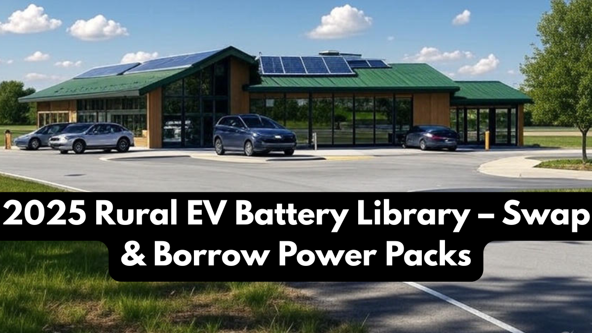 2025 Rural EV Battery Library – Swap & Borrow Power Packs
