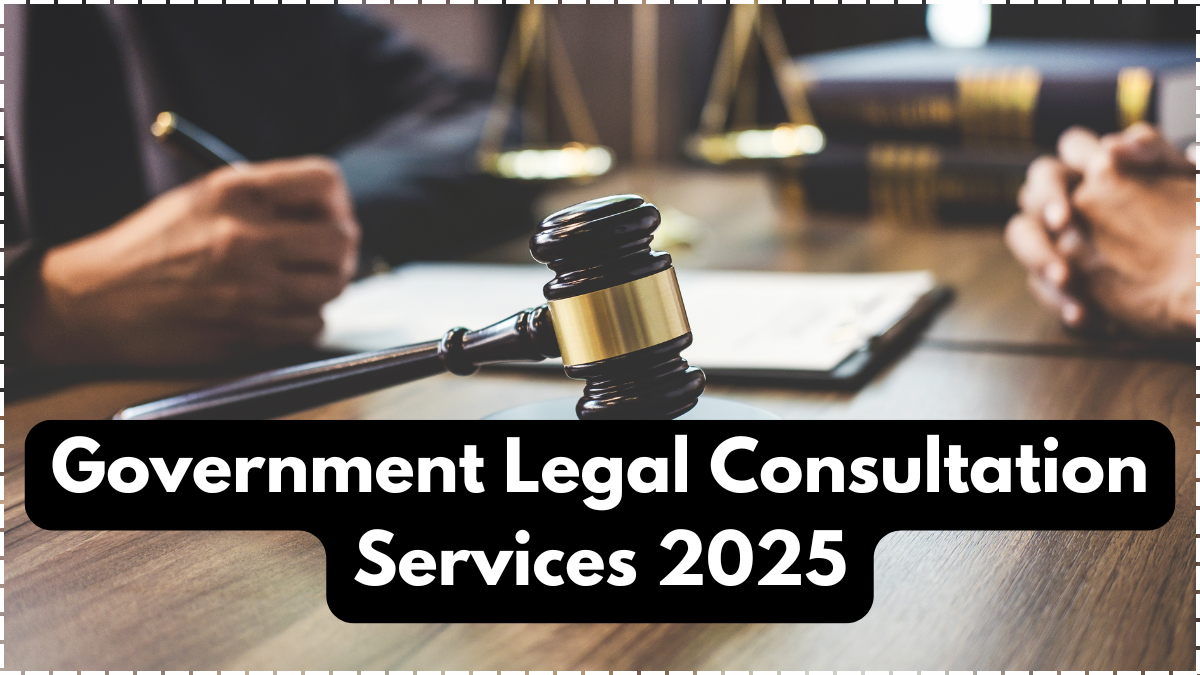 Government Legal Consultation Services 2025 – Free Support Available for All Citizens