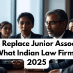 Will AI Replace Junior Associates? Here's What Indian Law Firms Say in 2025