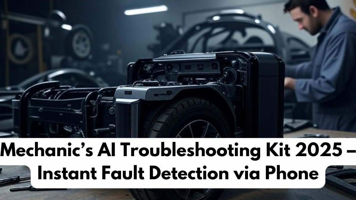 Mechanic’s AI Troubleshooting Kit 2025 – Instant Fault Detection via Phone