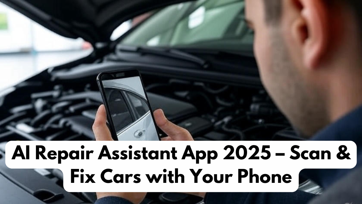 AI Repair Assistant App 2025 – Scan & Fix Cars with Your Phone