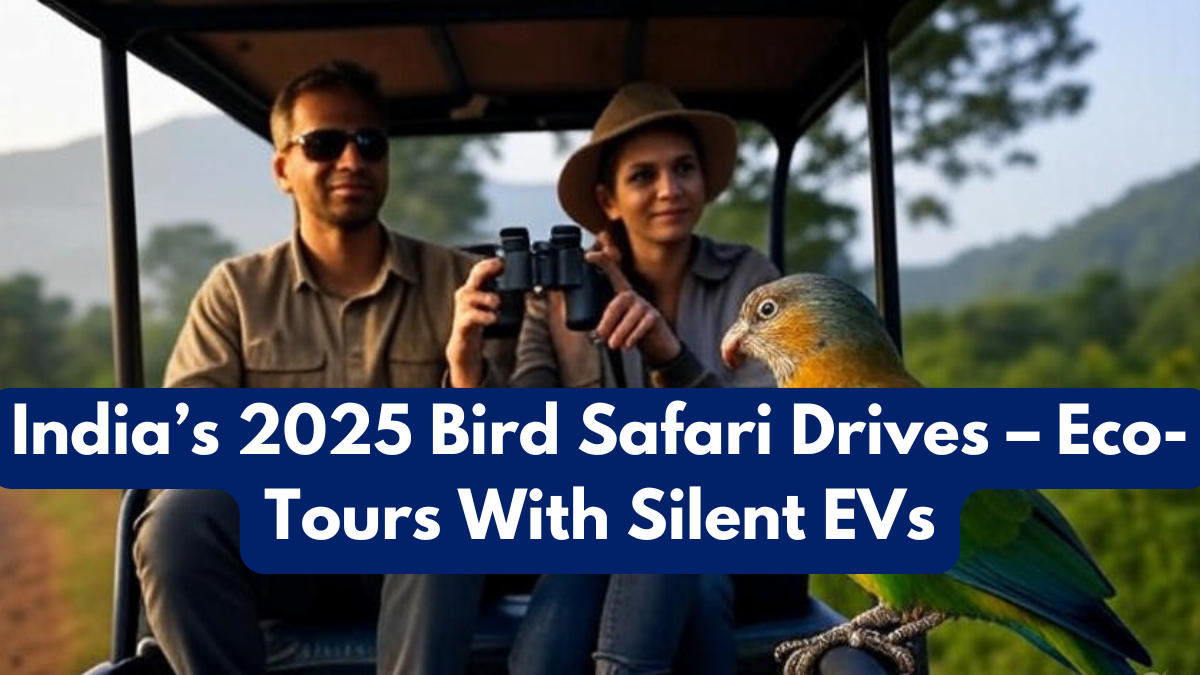 India’s 2025 Bird Safari Drives – Eco-Tours With Silent EVs