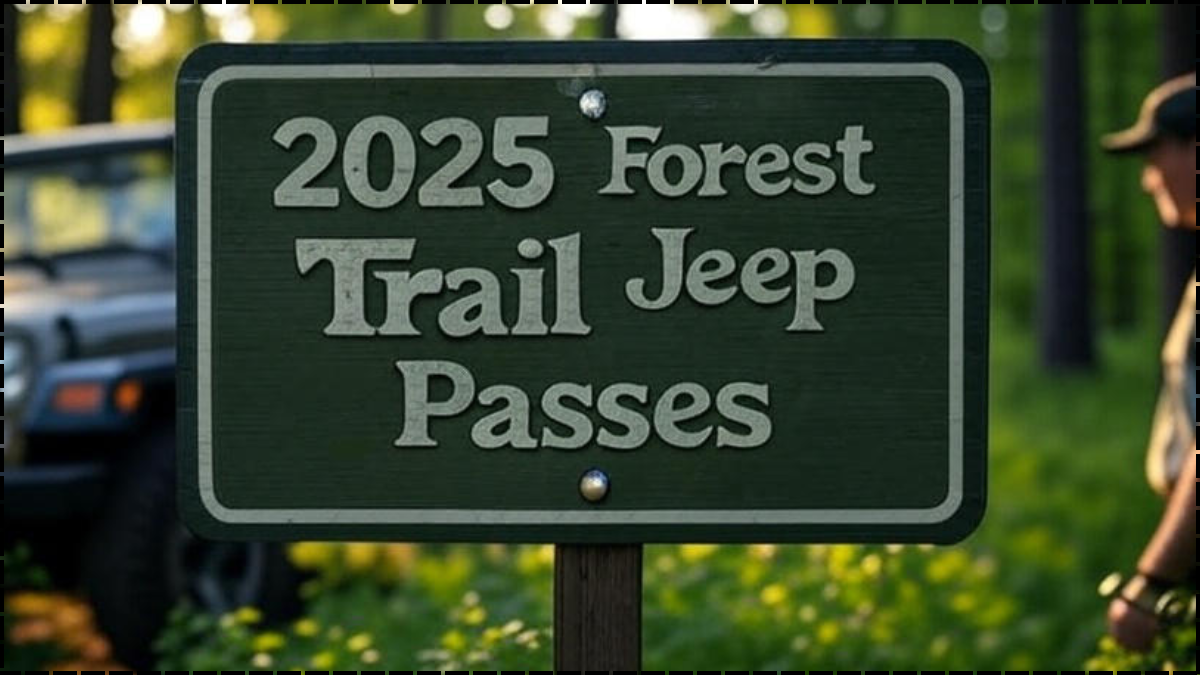 India’s 2025 Forest Trail Jeep Passes – New Visitor Rules for Parks