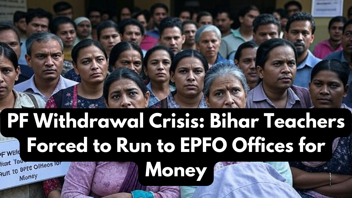 PF Withdrawal Crisis: Bihar Teachers Forced to Run to EPFO Offices for Money